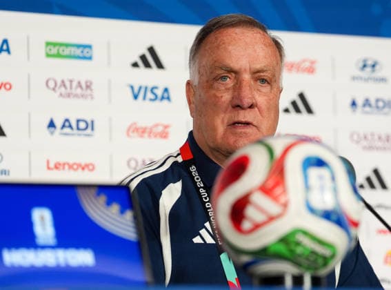 Dick Advocaat Curacao, head coach takes part in the final press conference before the group match between Germany and Curacao USA, FIFA World Cup, Curacao press conference, Houston, 13 06 2026 USA, FIFA World Cup, Curacao press conference, Houston, 13 06 2026 Houston Copyright: xEibner-Pressefoto ScottxColemanx EP_SCN