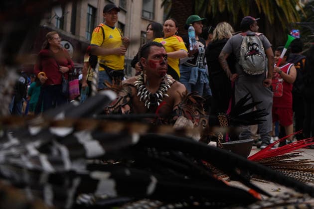 Mexico City shifts its focus to World Cup tourism MEXICO CITY, MEXICO - JUNE 13: Mexico City dresses up to welcome international tourism with a stunning, out-of-season Day of the Dead parade, serving as a vibrant prelude to a packed Fan Fest for the World Cup match between Brazil and Morocco, in Mexico City, Mexico on June 13, 2026. The traditional Mexican celebration held during the summer to coincide with the global football tournament, filled the city s main avenues with colorful floats, giant skulls, and thousands of costumed performers. Following the cultural display, massive crowds of local and foreign supporters flooded the designated Fan Fest areas. The fan zone reached full capacity as fans gathered to watch the clash between the South American and African squads on giant screens, blending Mexico s rich cultural heritage with the global passion for football. Luciano Gonzalez Anadolu Mexico City Mexico. Editorial use only. Please get in touch for any other usage.  Copyright: x2026xAnadoluxLucianoxGonzalezx