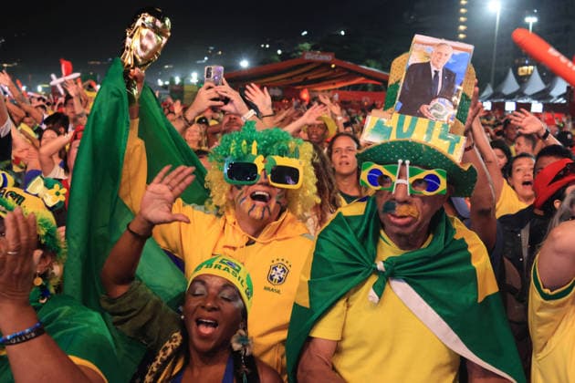 Football, FIFA World Cup 2026, fan festival on Copacabana Beach in Rio de Janeiro