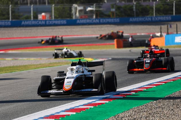 AUTO - FORMULA 3 2026 - BARCELONA 02 UGOCHUKWU Ugo (usa), Campos Racing, Dallara F3 2025, action during the 3rd round of the 2026 FIA Formula 3 Championship from June 12 to 14, 2026 on the Circuit de Barcelona-Catalunya, in Montmelo, Spain - MontmeloSpain  Copyright: xEricxAlonsox