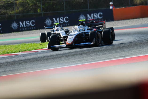 AUTO - FORMULA 3 2026 - BARCELONA 02 UGOCHUKWU Ugo (usa), Campos Racing, Dallara F3 2025, action during the 3rd round of the 2026 FIA Formula 3 Championship from June 12 to 14, 2026 on the Circuit de Barcelona-Catalunya, in Montmelo, Spain - MontmeloSpain  Copyright: xEricxAlonsox