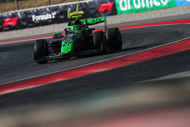AUTO - FORMULA 3 2026 - BARCELONA 27 DAVID Yevan (lka), AIX Racing, Dallara F3 2025, action during the 3rd round of the 2026 FIA Formula 3 Championship from June 12 to 14, 2026 on the Circuit de Barcelona-Catalunya, in Montmelo, Spain - MontmeloSpain  Copyright: xEricxAlonsox