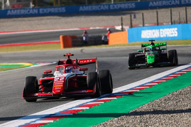 AUTO - FORMULA 3 2026 - BARCELONA 22 GARFIAS JosÃ (mex), Prema Racing, Dallara F3 2025, action during the 3rd round of the 2026 FIA Formula 3 Championship from June 12 to 14, 2026 on the Circuit de Barcelona-Catalunya, in Montmelo, Spain - MontmeloSpain  Copyright: xEricxAlonsox
