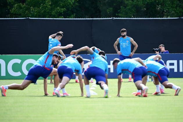 Alexandria, USA, 130626. Croatian players during the training of the Croatian football national team, Nationalteam in the base camp at Episcopal Highschool during the FIFA World Cup, WM, Weltmeisterschaft, Fussball Photo: Boris Kovacev CROPIX Copyright: xxBorisxKovacevx xCROPIXx trening_hrvatska11-130626