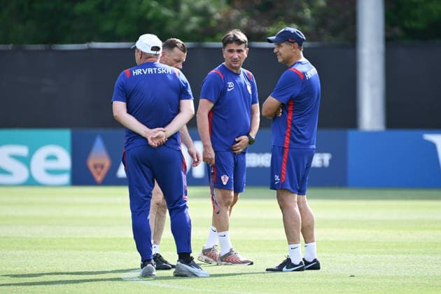 Alexandria, USA, 130626. Croatian head coach Zlatko Dalic during the training of the Croatian football national team, Nationalteam in the base camp at Episcopal Highschool during the FIFA World Cup, WM, Weltmeisterschaft, Fussball Photo: Boris Kovacev CROPIX Copyright: xxBorisxKovacevx xCROPIXx trening_hrvatska8-130626