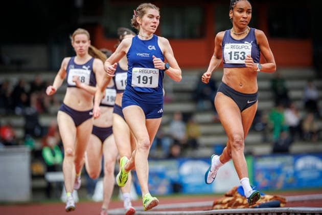 North Rhine Championships 2026 Mönchengladbach, 14 06 2026 Vera Petrykowski Cologne Athletics and Natalie Füllgraf Cologne Athletics North Rhine Championships 2026 on 14 06 2026 at Grenzlandstadion, Mönchengladbach North Rhine Westphalia Copyright: xBEAUTIFULxSPORTS B.Hoffmannx