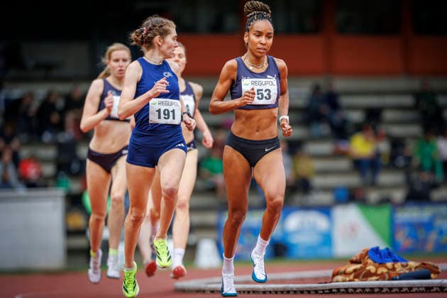 North Rhine Championships 2026 Mönchengladbach, 14 06 2026 Vera Petrykowski Cologne Athletics and Natalie Füllgraf Cologne Athletics North Rhine Championships 2026 on 14 06 2026 at Grenzlandstadion, Mönchengladbach North Rhine Westphalia Copyright: xBEAUTIFULxSPORTS B.Hoffmannx