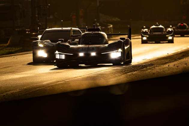 24 HEURES DU MANS 2026 - RACE - SATURDAY 51 PIER GUIDI Alessandro (ita), CALADO James (gbr), GIOVINAZZI Antonio (ita), Ferrari AF Corse, Ferrari 499P 51, Hypercar, action during the 24 Hours of Le Mans 2026, 3rd round of the 2026 FIA World Endurance Championship, on June 13, 2026 on the Circuit des 24 Heures du Mans in Le Mans, France - Le MansFrance  Copyright: xJULIENxDELFOSSEx