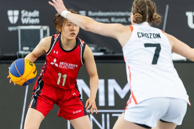 BASKETBALL - FIBA 3x3 World Tour VIENNA,AUSTRIA,14.JUN.26 - BASKETBALL - FIBA 3x3 World Tour. Image shows Yurin Yamamoto (Mitsubishi Electric).  GEPAxpictures xPhilippxBrem
