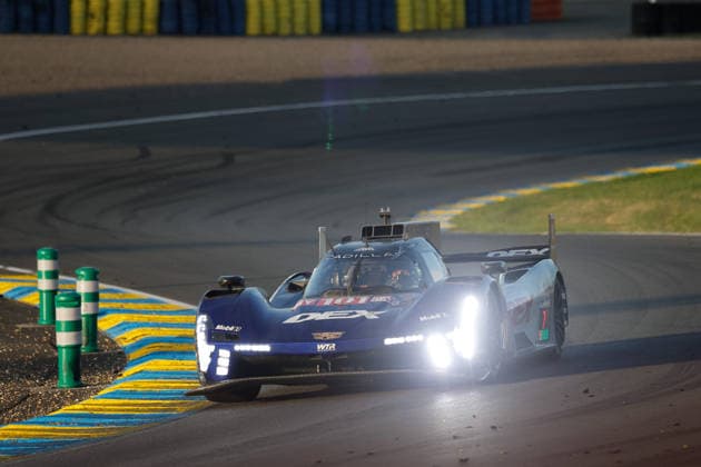 24 HEURES DU MANS 2026 - RACE - SUNDAY 101 TAYLOR Ricky (usa), TAYLOR Jordan (usa), ALBUQUERQUE Filipe (prt), Cadillac WTR, Cadillac V-Series.R 101, Hypercar, action, during the 24 Hours of Le Mans 2026, 3rd round of the 2026 FIA World Endurance Championship, on June 14, 2026 on the Circuit des 24 Heures du Mans in Le Mans, France - Le MansFrance  Copyright: xFREDERICxLExFLOCxHx