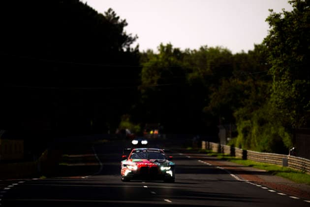 24 HEURES DU MANS 2026 - RACE - SUNDAY 32 LEUNG Darren (gbr), GELAEL Sean (idn), FARFUS Augusto (bra), Team WRT, BMW M4 LMGT3 Evo 32, LM GT3, action during the 24 Hours of Le Mans 2026, 3rd round of the 2026 FIA World Endurance Championship, on June 14, 2026 on the Circuit des 24 Heures du Mans in Le Mans, France - Le MansFrance  Copyright: xFabrizioxBoldonix