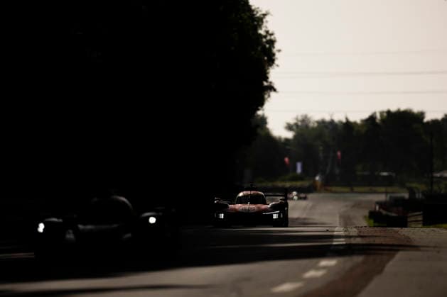 24 HEURES DU MANS 2026 - RACE - SUNDAY 50 FUOCO Antonio (ita), NIELSEN Nicklas (dnk), MOLINA Miguel (spa), Ferrari AF Corse, Ferrari 499P 50, Hypercar, action during the 24 Hours of Le Mans 2026, 3rd round of the 2026 FIA World Endurance Championship, on June 14, 2026 on the Circuit des 24 Heures du Mans in Le Mans, France - Le MansFrance  Copyright: xFabrizioxBoldonix