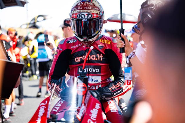 IPA85674595 - Nicolo Bulega (ITA) - SUPERBIKE Pirelli Emilia Romagna Round. At the Misano World Circuit Marco Simoncelli in Misano Adriatico, RN, Italy. On June 14, 2026.  Copyright: xRiccardoxSpadettoxDexPaulis IPAxSportx xx 85674595