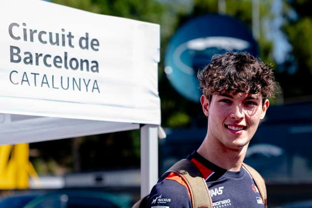 BARCELONA Formula 1 driver Oliver Bearman of TGR Haas F1 Team during the Formula 1 Spain Catalonia at the Circuit de Barcelona Catalunya on June 14, 2026 in Barcelona, Spain Photo by DeFodi Images