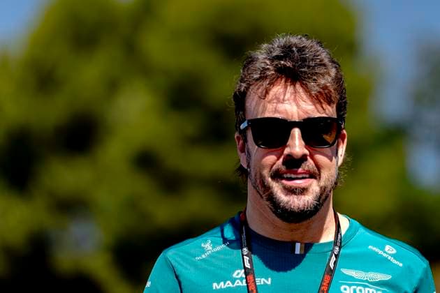 BARCELONA Formula 1 driver Fernando Alonso of Aston Martin Aramco Formula 1 Team during the Formula 1 Spain Catalonia at the Circuit de Barcelona Catalunya on June 14, 2026 in Barcelona, Spain Photo by DeFodi Images