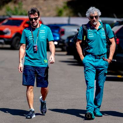 BARCELONA Formula 1 driver Fernando Alonso of Aston Martin Aramco Formula 1 Team during the Formula 1 Spain Catalonia at the Circuit de Barcelona Catalunya on June 14, 2026 in Barcelona, Spain Photo by DeFodi Images