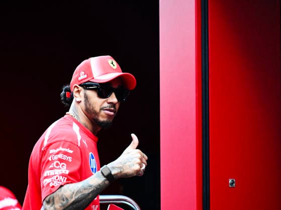 44 Lewis Hamilton Of The Team Scuderia Ferrari Hp, Ferrari Sf 25,In Paddock During Fia Formula One World Championship GP di F1 di Barcellona Catalogna 2026 14 Jun, Barcellona Spain Photo by Luca Barsali DeFodi Images