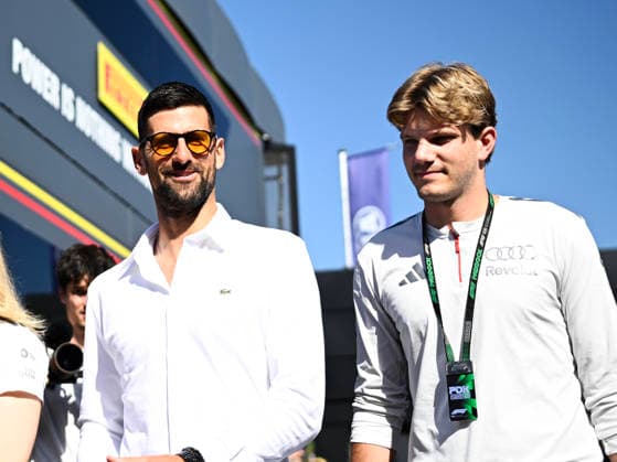 Novak ÄokoviÄ‡ A Guest On The in Paddock During Fia Formula One World Championship GP di F1 di Barcellona Catalogna 2026 14 Jun, Barcellona Spain Photo by Luca Barsali DeFodi Images
