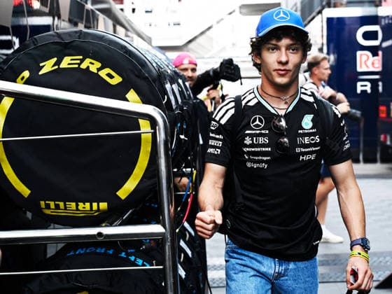 12 Kimi Antonelli Of The Team Mercedes Amg Petronas Formula One Teamw17,In Paddock During Fia Formula One World Championship GP di F1 di Barcellona Catalogna 2026 14 Jun, Barcellona Spain Photo by Luca Barsali DeFodi Images