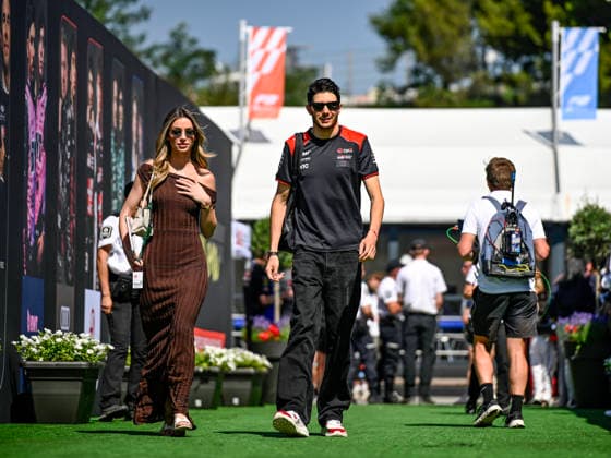 31 Esteban Ocon Of The Team Tgr Haas F1 Team Ferrari Vf 26,In Paddock During Fia Formula One World Championship GP di F1 di Barcellona Catalogna 2026 14 Jun, Barcellona Spain Photo by Luca Barsali DeFodi Images