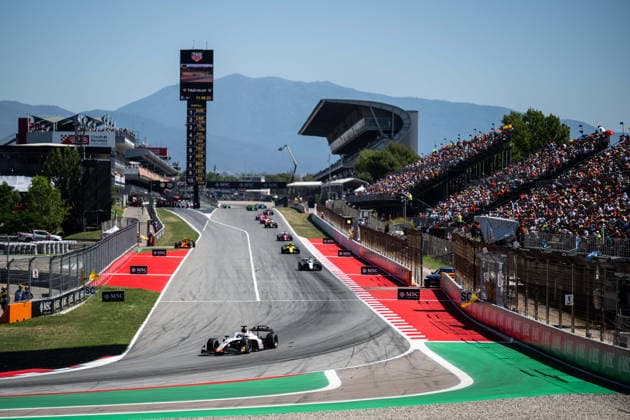 AUTO - FORMULA 2 2026 - BARCELONA 05 LEON Noel (mex), Campos Racing, Dallara F2 2024, action during the 5th round of the 2026 FIA Formula 2 Championship from June 12 to 14, 2026 on the Circuit de Barcelona-Catalunya, in Montmelo, Spain - MontmeloSpain  Copyright: xALBERTOxVIMERCATIx