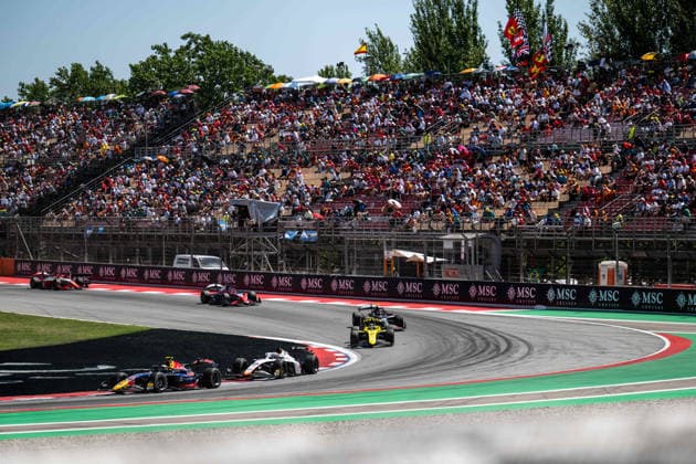 AUTO - FORMULA 2 2026 - BARCELONA 06 TSOLOV Nikola (bul), Campos Racing, Dallara F2 2024, action during the 5th round of the 2026 FIA Formula 2 Championship from June 12 to 14, 2026 on the Circuit de Barcelona-Catalunya, in Montmelo, Spain - MontmeloSpain  Copyright: xALBERTOxVIMERCATIx