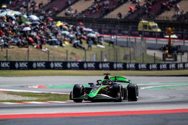 AUTO - FORMULA 2 2026 - BARCELONA 20 FITTIPALDI Jr. Emerson (bra), AIX Racing, Dallara F2 2024, action during the 5th round of the 2026 FIA Formula 2 Championship from June 12 to 14, 2026 on the Circuit de Barcelona-Catalunya, in Montmelo, Spain - MontmeloSpain  Copyright: xALBERTOxVIMERCATIx