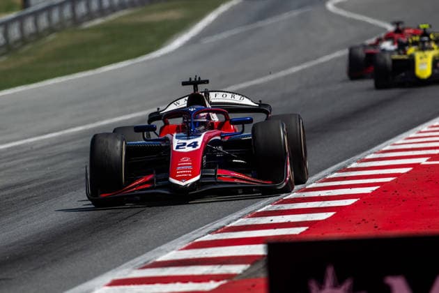AUTO - FORMULA 2 2026 - BARCELONA 24 VAN HOEPEN Laurens (nld), Trident, Dallara F2 2024, action during the 5th round of the 2026 FIA Formula 2 Championship from June 12 to 14, 2026 on the Circuit de Barcelona-Catalunya, in Montmelo, Spain - MontmeloSpain  Copyright: xALBERTOxVIMERCATIx