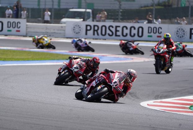 Foto Alessandro La Rocca LaPresse 14-06-2026, Misano World Circuit Marco Simoncelli Motociclismo-WSBK Fim Superbike World Championship, WM, Weltmeisterschaft Pirelli Emilia Romagna Round 12-14-June 2026 Tissot Race nella foto:NicolÃ² Bulega 1cl. -Ducati Aruba.it Racing Photo Alessandro La Rocca LaPresse 2025 14 june, Misano World Circuit Marco Simoncelli Sport- Motorcycling - WSBK Fim Superbike World Championship-Pirelli Emilia Romagna Round-12-14-June 2026- Tissot Race in the photo:NicolÃ² Bulega 1cl. -Ducati Aruba.it Racing  Copyright: xAlessandroxLaxRoccax xLaPressex