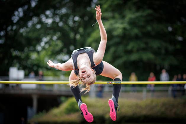 North Rhine Championships 2026 Mönchengladbach, 14 06 2026 Antonia Wasielewsky TV Kalkum Wittlaer North Rhine Championships 2026 on 14 06 2026 at Grenzlandstadion, Mönchengladbach North Rhine Westphalia Copyright: xBEAUTIFULxSPORTS B.Hoffmannx