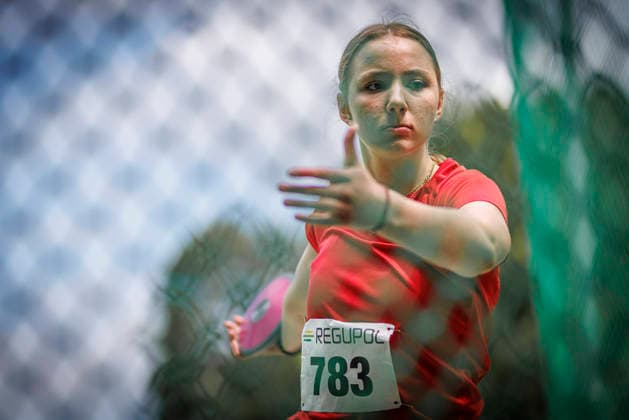 North Rhine Championships 2026 Mönchengladbach, 14 06 2026 Klara Soyka SV Sonsbeck North Rhine Championships 2026 on 14 06 2026 at Grenzlandstadion, Mönchengladbach North Rhine Westphalia Copyright: xBEAUTIFULxSPORTS B.Hoffmannx