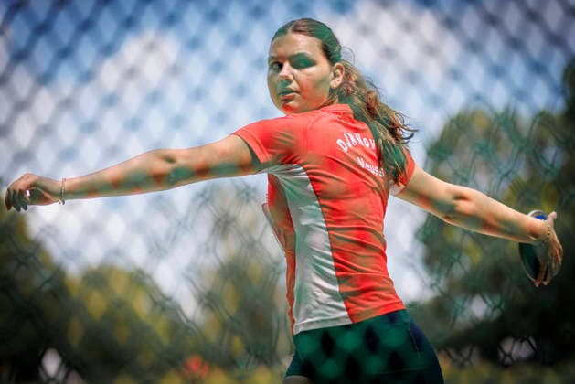 North Rhine Championships 2026 Mönchengladbach, 14 06 2026 Sanya Goebels DJK Novesia Neuss North Rhine Championships 2026 on 14 06 2026 at Grenzlandstadion, Mönchengladbach North Rhine Westphalia Copyright: xBEAUTIFULxSPORTS B.Hoffmannx