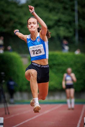 North Rhine Championships 2026 Mönchengladbach, 14 06 2026 Pia Jackel Sportclub Krefeld 1905 North Rhine Championships 2026 on 14 06 2026 at Grenzlandstadion, Mönchengladbach North Rhine Westphalia Copyright: xBEAUTIFULxSPORTS B.Hoffmannx
