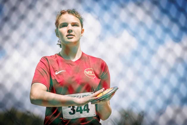 North Rhine Championships 2026 Mönchengladbach, 14 06 2026 Giuliana Mechelke LAV Kleinenbroich North Rhine Championships 2026 on 14 06 2026 at Grenzlandstadion, Mönchengladbach North Rhine Westphalia Copyright: xBEAUTIFULxSPORTS B.Hoffmannx