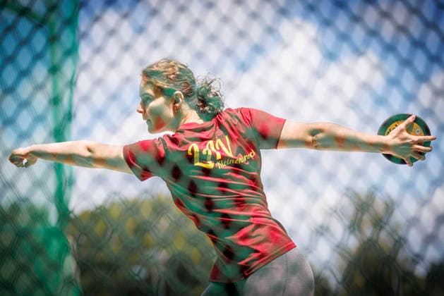 North Rhine Championships 2026 Mönchengladbach, 14 06 2026 Giuliana Mechelke LAV Kleinenbroich North Rhine Championships 2026 on 14 06 2026 at Grenzlandstadion, Mönchengladbach North Rhine Westphalia Copyright: xBEAUTIFULxSPORTS B.Hoffmannx
