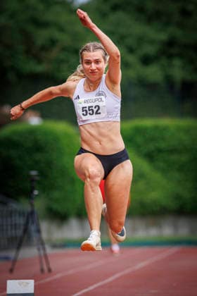 North Rhine Championships 2026 Mönchengladbach, 14 06 2026 Miriam Dreher LT DSHS Cologne North Rhine Championships 2026 on 14 06 2026 at Grenzlandstadion, Mönchengladbach North Rhine Westphalia Copyright: xBEAUTIFULxSPORTS B.Hoffmannx