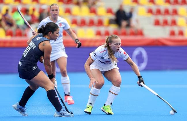 Field Hockey, Women, FIH Pro League, Belgium - Argentina