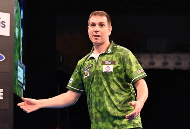 14 06 2026, xhbx, Dart World Cup of Darts 2026, v l William O Connor Ireland DFL DFB REGULATIONS PROHIBIT ANY USE OF PHOTOGRAPHS as IMAGE SEQUENCES and or QUASI VIDEO Frankfurt