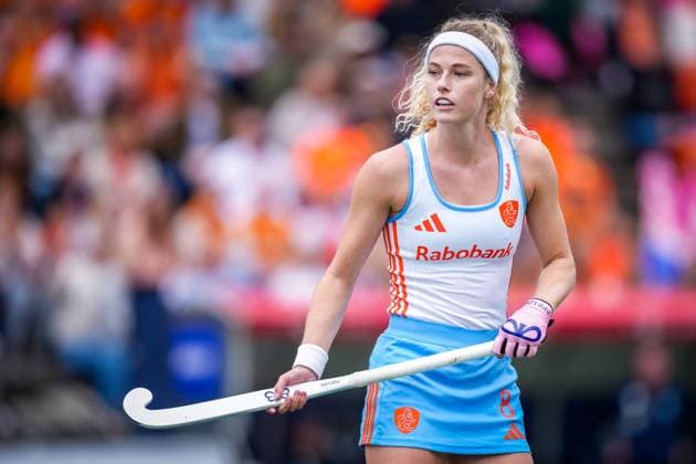 ROTTERDAM, 14-06-2026, HC Rotterdam, FIH Hockey Pro League Women, Season 2025-2026. Picture shows Netherlands player Yibbi Jansen Netherlands - Ireland (2nd match)  x204354416x Copyright: