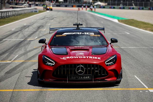 F1 - BARCELONA-CATALUNYA GRAND PRIX 2026 FIA Mercedes-AMG GT Black Series Safety Car during the Formula 1 Barcelona-Catalunya Grand Prix 2026, 7th round of the 2026 Formula One World Championship, WM, Weltmeisterschaft from June 12 to 14, 2026 on the Circuit de Barcelona-Catalunya, in Montmelo, Spain - MontmeloSpain  Copyright: xXavixBonillax