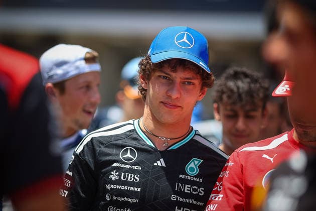 IPA85678897 - 12 Andrea Kimi Antonelli (ITA), INEOS AMG Mercedes W17, during the Barcelona-Catalunya Grand Prix, Barcelona, June 11–14, 2026, Montmeló, 2026 Formula 1 World Championship, WM, Weltmeisterschaft  Copyright: xFedericoxBasile IPAxSportx xx 85678897