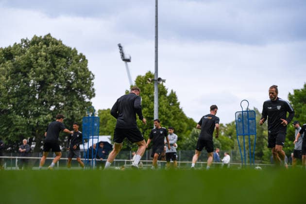 First Training session of 1.FC Schweinfurt , Sachs-Stadion Football, Regionalliga Bayern First Training session of 1.FC Schweinfurt 14 Jun 2026 Sachs-Stadion , Schweinfurt, Germany Image: New trainer Jan Gerlein, with Marcel Kühlinger, take 1.FC Schweinfurt back on the training field in preparation for the 2026 27 season. DFL REGULATIONS PROHIBIT ANY USE OF PHOTOGRAPHS AS IMAGE SEQUENCES AND OR QUASI-VIDEO Copyright: xPresseFotoxEvansx