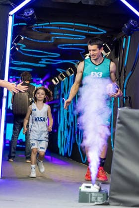 BASKETBALL - FIBA 3x3 World Tour VIENNA,AUSTRIA,14.JUN.26 - BASKETBALL - FIBA 3x3 World Tour. Image shows Stefan Stojacic (Vienna).  GEPAxpictures xPhilippxBrem