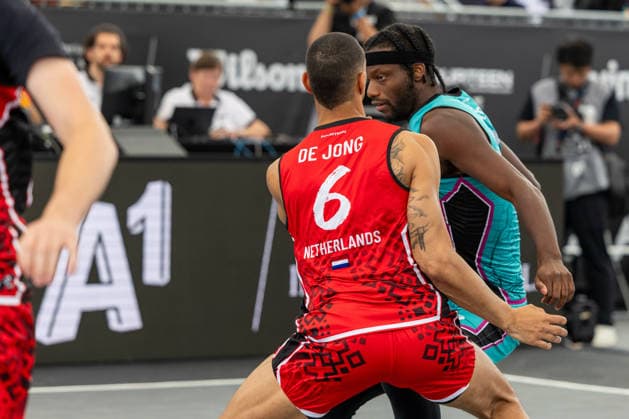 BASKETBALL - FIBA 3x3 World Tour VIENNA,AUSTRIA,14.JUN.26 - BASKETBALL - FIBA 3x3 World Tour. Image shows Quincy Diggs (Vienna).  GEPAxpictures xPhilippxBrem