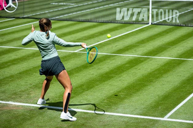 Diane Parry FRA, VANDA Pharmaceuticals BERLIN TENNIS OPEN, Berlin, LTTC Rot Weiß , 14 06 2026, Copyright: xClaudioxGärtnerx
