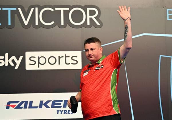 14 06 2026, xhbx, Dart World Cup of Darts 2026, v l Nick Kenny Wales DFL DFB REGULATIONS PROHIBIT ANY USE OF PHOTOGRAPHS as IMAGE SEQUENCES and or QUASI VIDEO Frankfurt