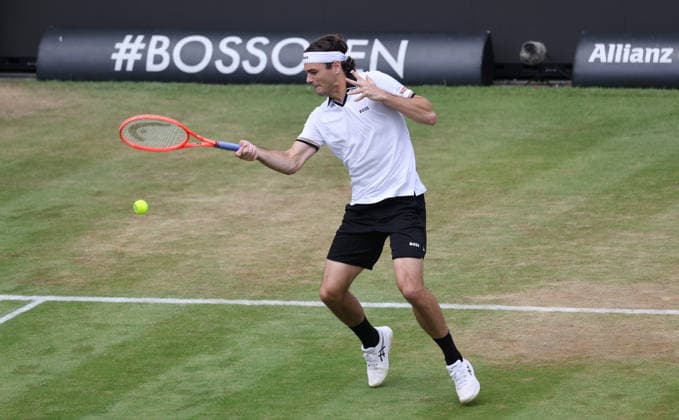 Stuttgart , Tennis , BOSS Open Final , Taylor Fritz USA