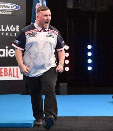 14 06 2026, xhbx, Dart World Cup of Darts 2026, v l Luke Littler England ,170 Finish DFL DFB REGULATIONS PROHIBIT ANY USE OF PHOTOGRAPHS as IMAGE SEQUENCES and or QUASI VIDEO Frankfurt