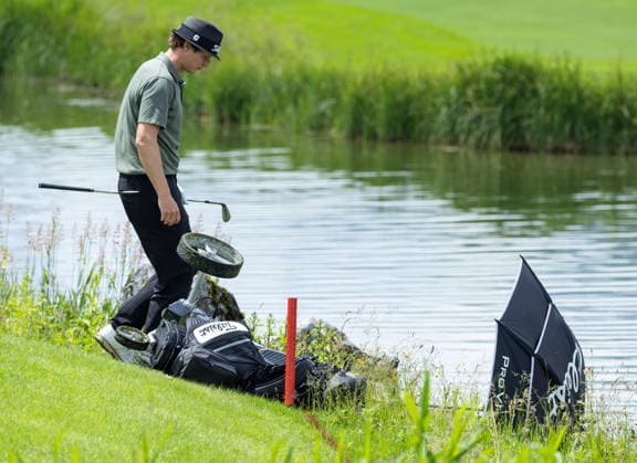 GOLF - Interwetten Open HAUS,AUSTRIA,14.JUN.26 - GOLF - HotelPlanner Tour, Interwetten Open, Golfclub Schladming. Image shows Tapio Pulkkanen (FIN).  GEPAxpictures xHaraldxSteiner