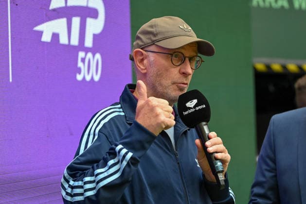 Matthias Stach sports commentator TERRA WORTMANN Open 2026, Tennis, ATP, Tennis Men 500, Tournament, Qualification, 14 06 2026, TERRA WORTMANN Open 2026, Tennis, ATP, Tennis Men 500, Tournament, Qualification, 14 06 2026 Halle Copyright: xEibner-Pressefoto RobertxGertzenx EP_RGN